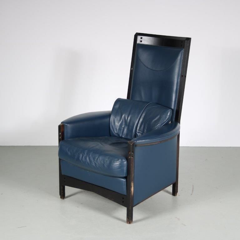 1980s “Peggy” Lounge Chair By Umberto Asnago For Georgetti, Italy
