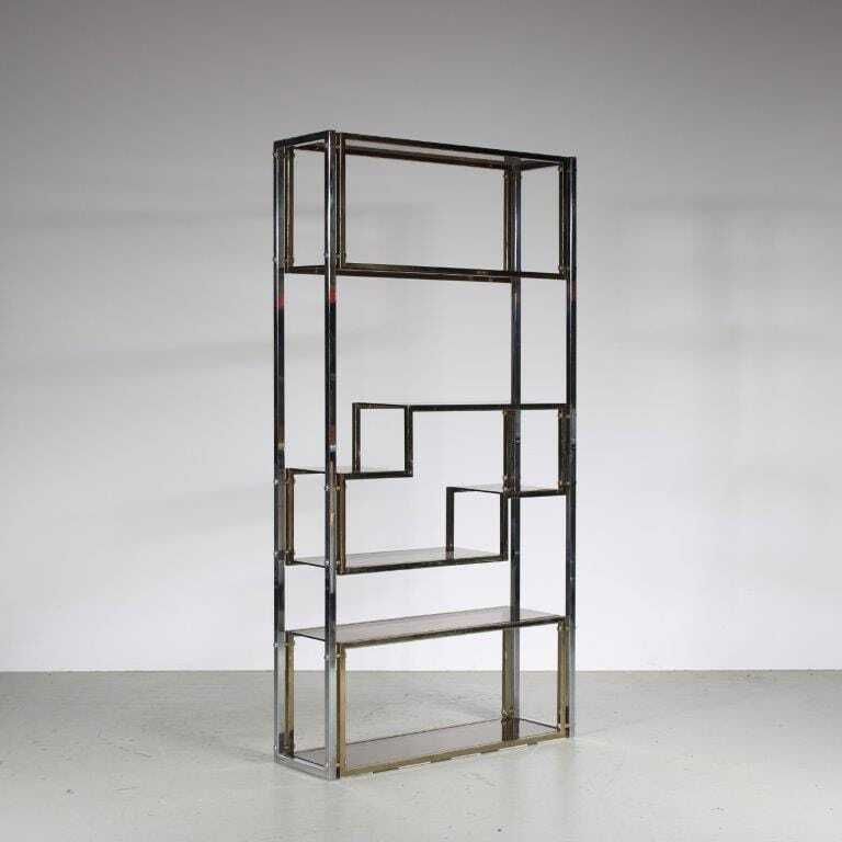 1970s Room Divider Cabinet In The Style Of Romeo Rega Italy photo furniture