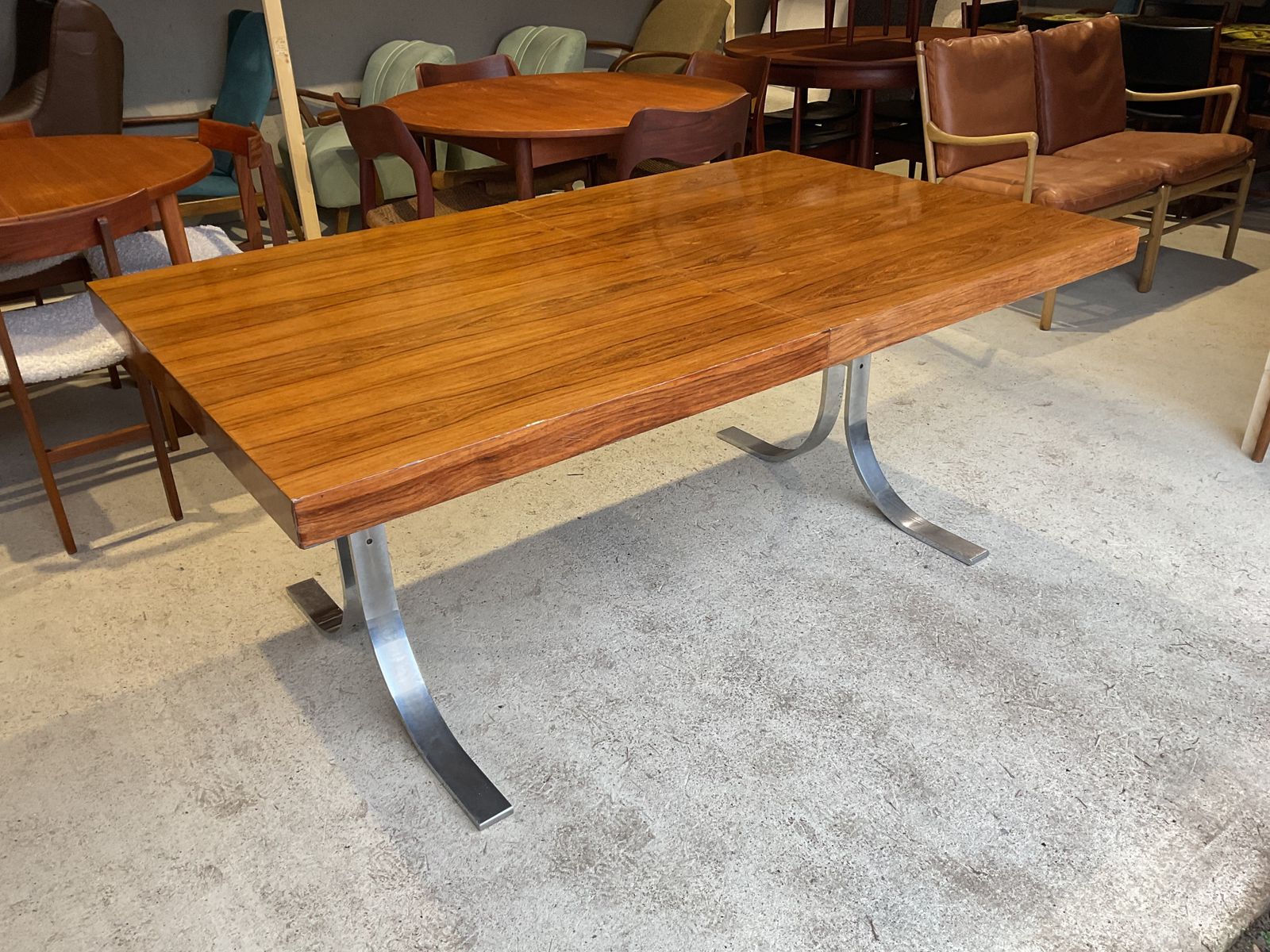 Dining Table By Skovby Møbelfabrik Danish Craftsmanship In Mid Century Style photo furniture
