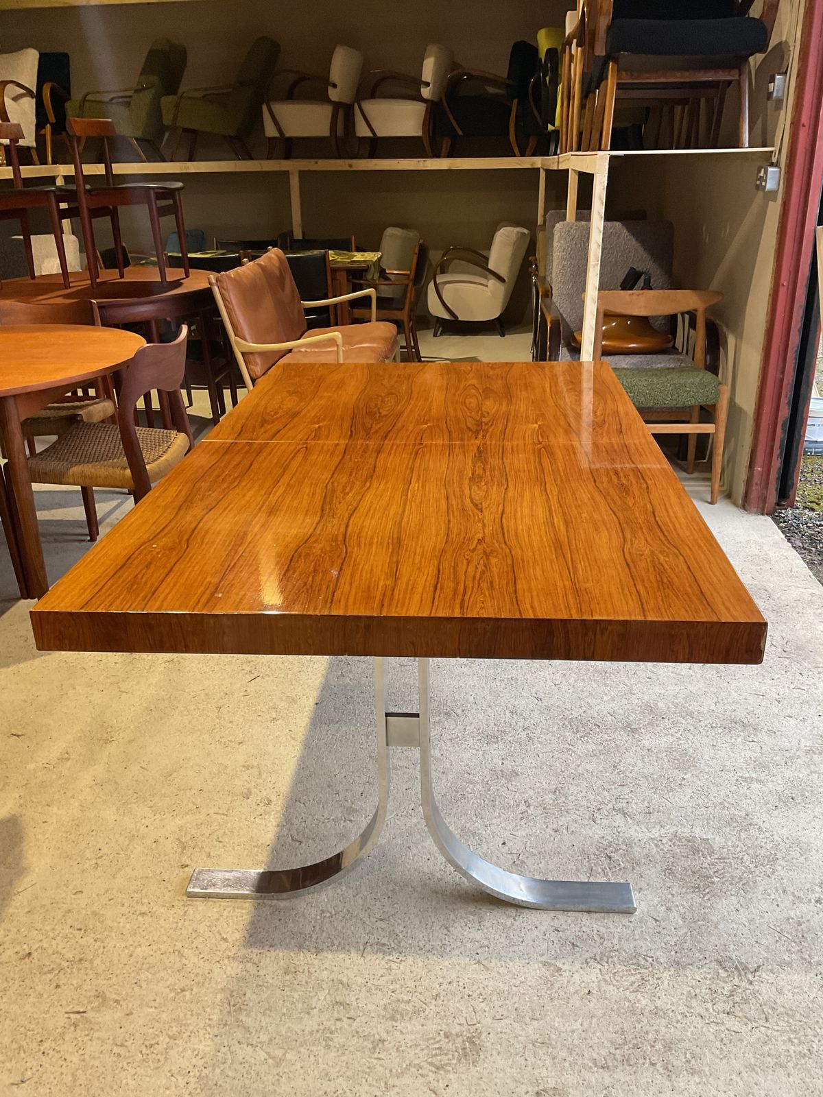 Furniture Dining Table By Skovby Møbelfabrik Danish Craftsmanship In Mid Century Style photo