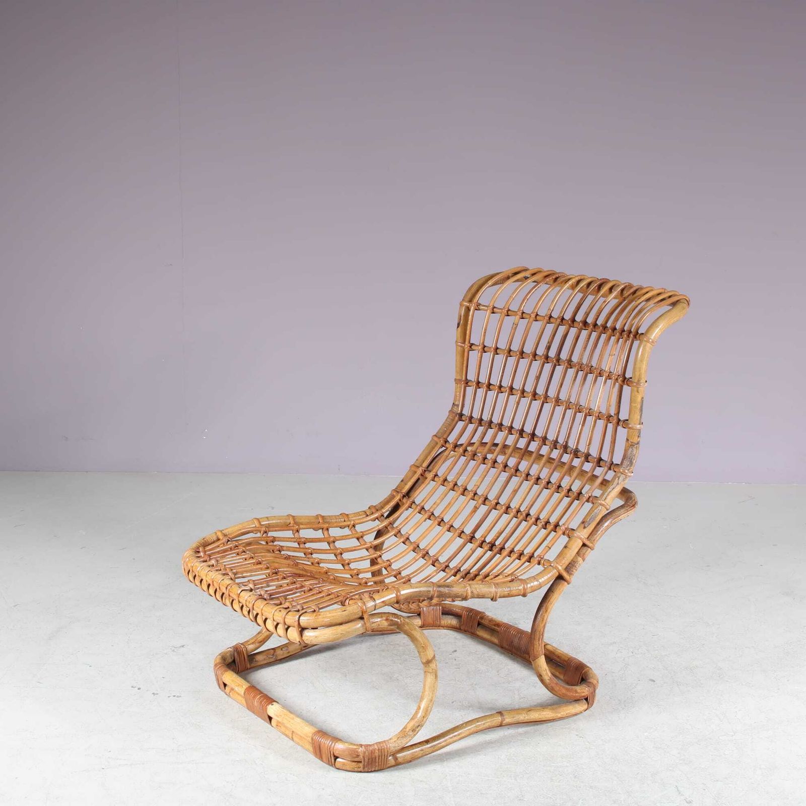 Tito Agnoli Lounge Chair For Bonacina, Italy 1950 photo vinterior