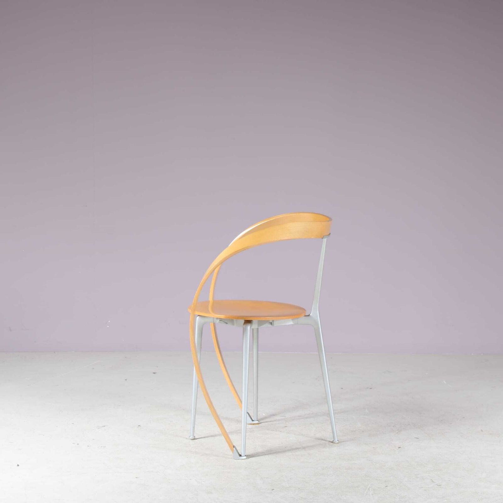 Set Of 4 “Revers” Chairs By Andrea Branzi For Cassina, Italy 1990 photo 2536.0