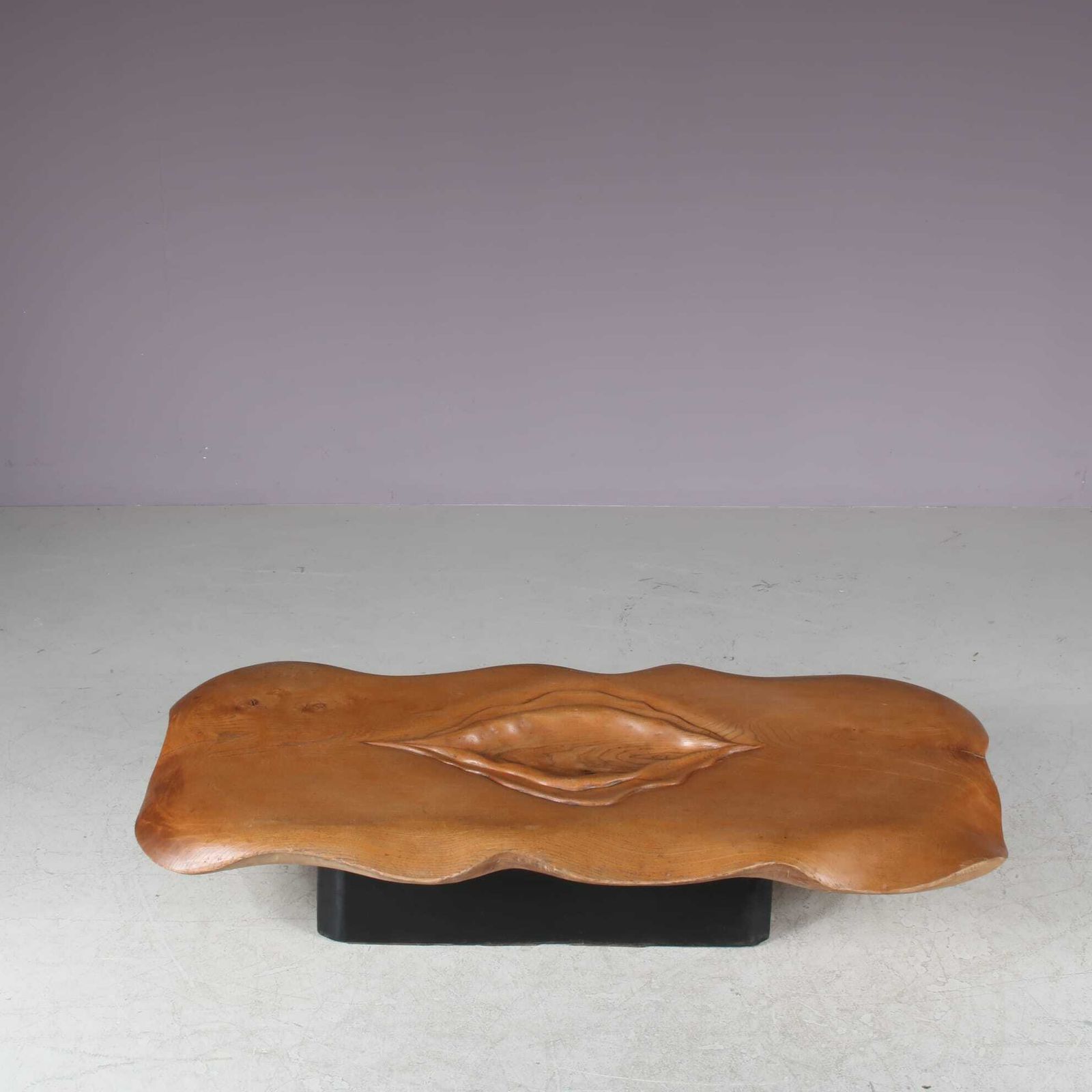 1980s Sculptural Coffee Table By Gerard Ducouret, France photo Furniture