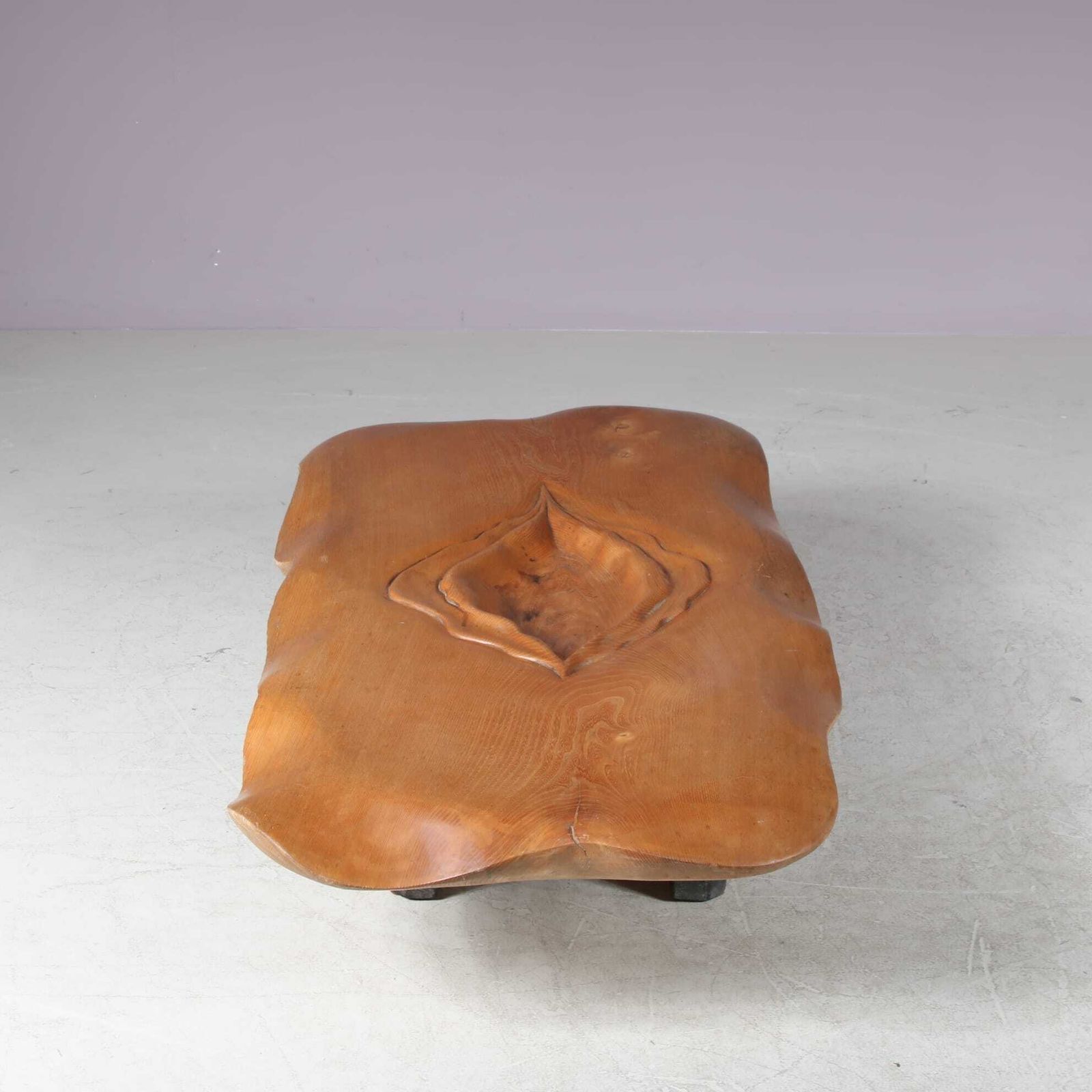 1980s Sculptural Coffee Table By Gerard Ducouret, France photo buy