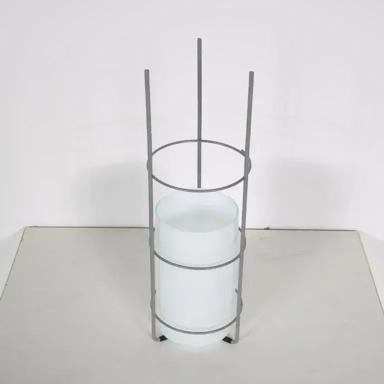 1980s “Variflor” White Vase By Max Rond For Indoor, Netherlands photo vintage