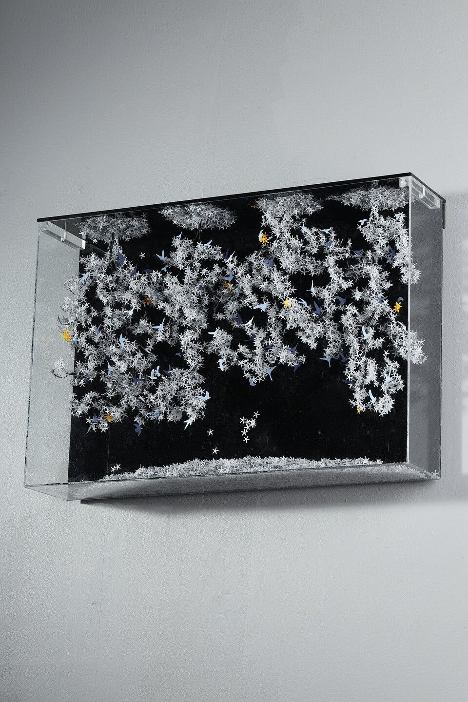 Metal And Paper Creation By Lebanese Artist Nayla Tabet &Quot;The Bird Effect&Quot. photo furniture