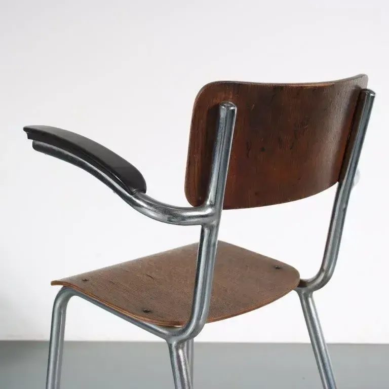 1950s High Children Chair By Gispen, The Netherlands photo 220.0