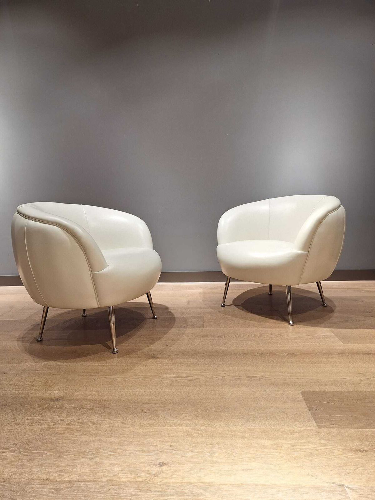 photo for sale Set Of 2 Vintage Armchairs 1980s