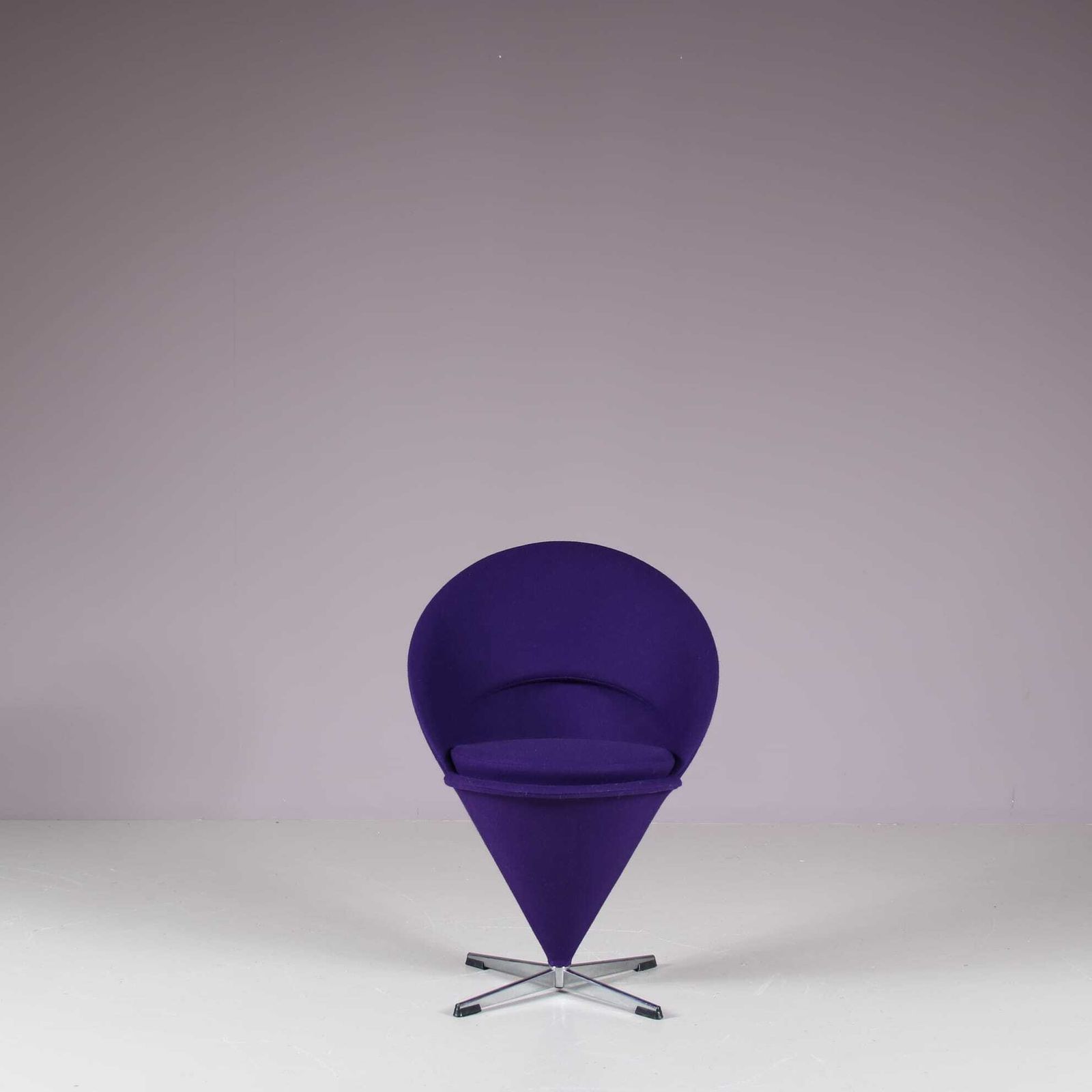 1960s “Cone” Chair By Verner Panton For Plus Linje, Denmark photo furniture