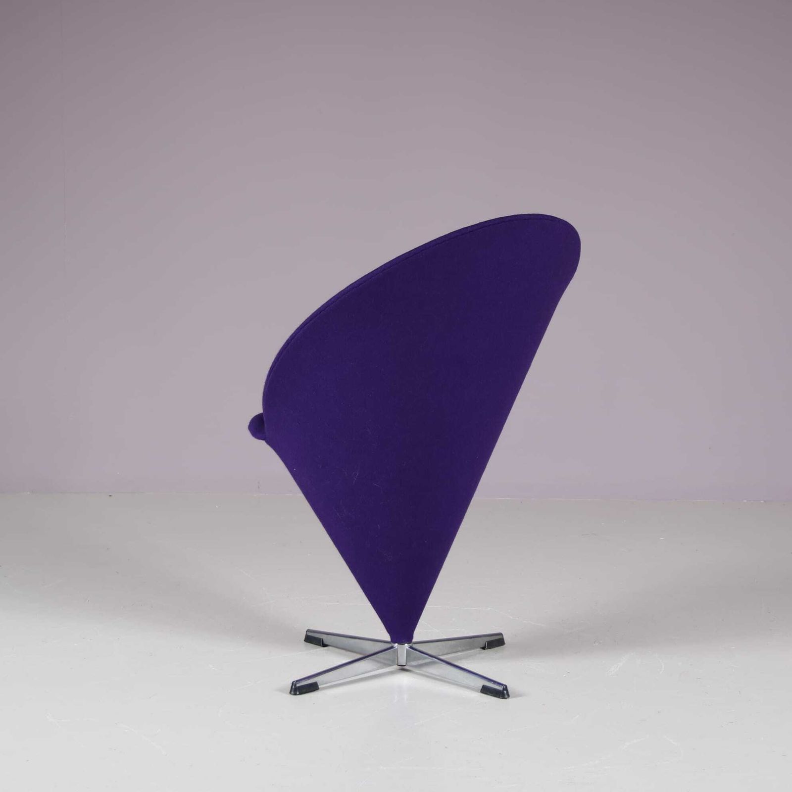 1960s “Cone” Chair By Verner Panton For Plus Linje, Denmark photo 1317.0