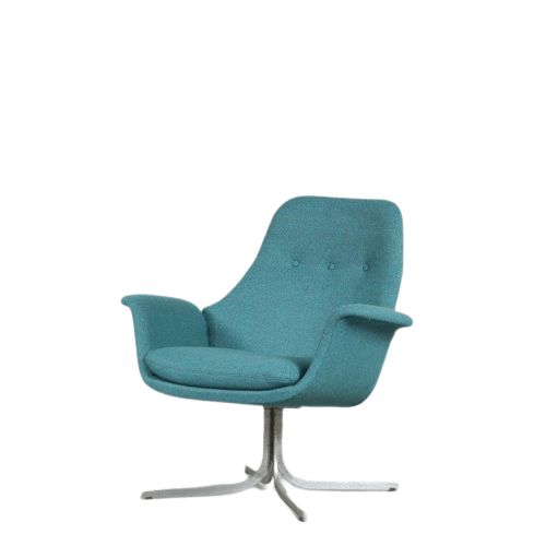 Rare Pierre Paulin Lounge Chair For Artifort, Netherlands 1950