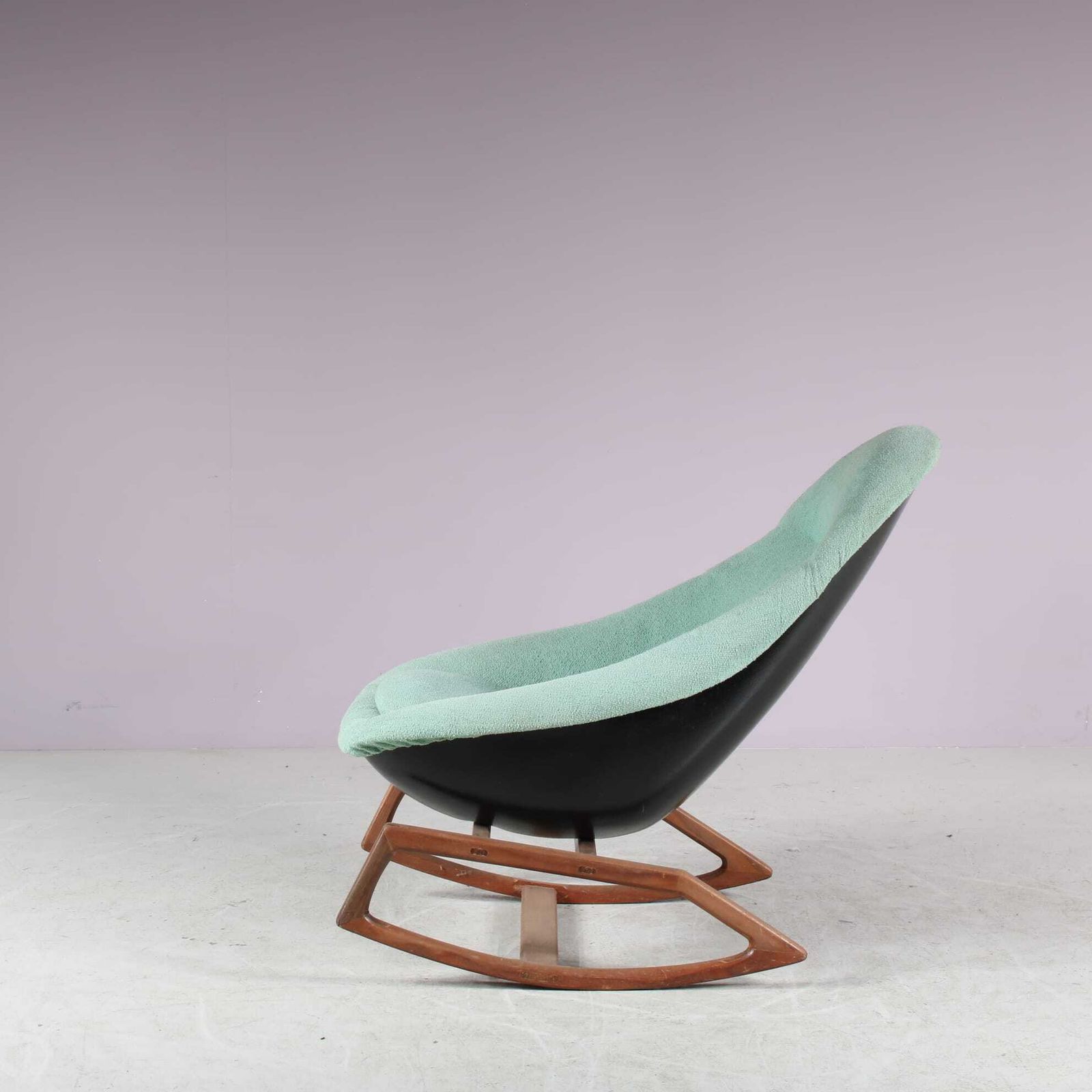 1960s “Gemini” Rocking Chair By Walter S. Chenery For Lurashell, Uk