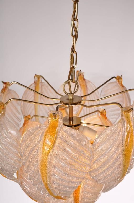 1960s Murano Glass Ceiling Lamp By Mazzega, Italy photo vinterior