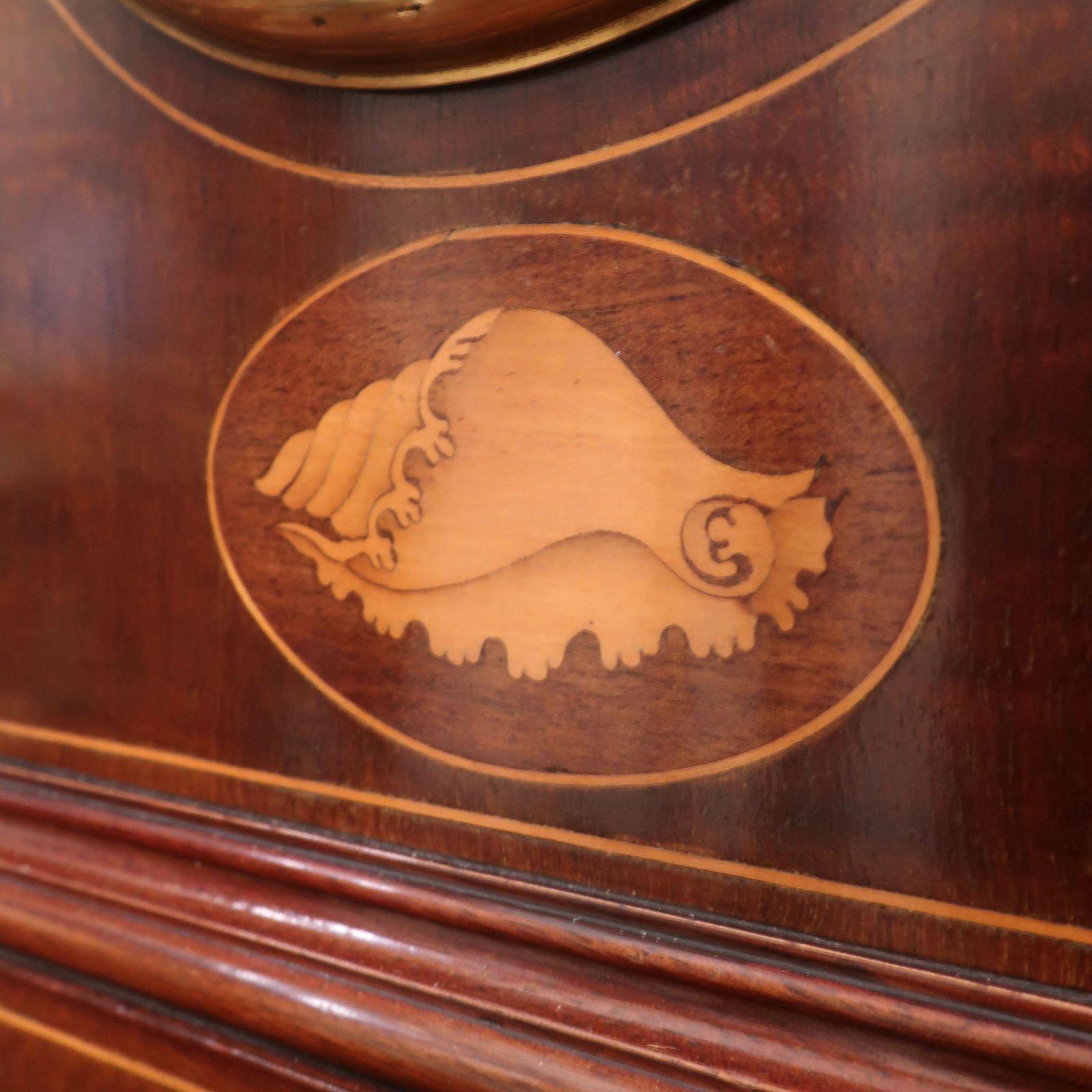 Edwardian Mahogany Single Fusee Timepiece Mantel Clock By W. Burton photo 1375.0