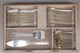 Flatware Christofle Silver Plated Metal Cutlery Set Gabon Model photo buy