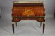 Louis XVI Style Cylinder Desk In Marquetry And Gilt Bronzes, Late 19th Century photo vinterior