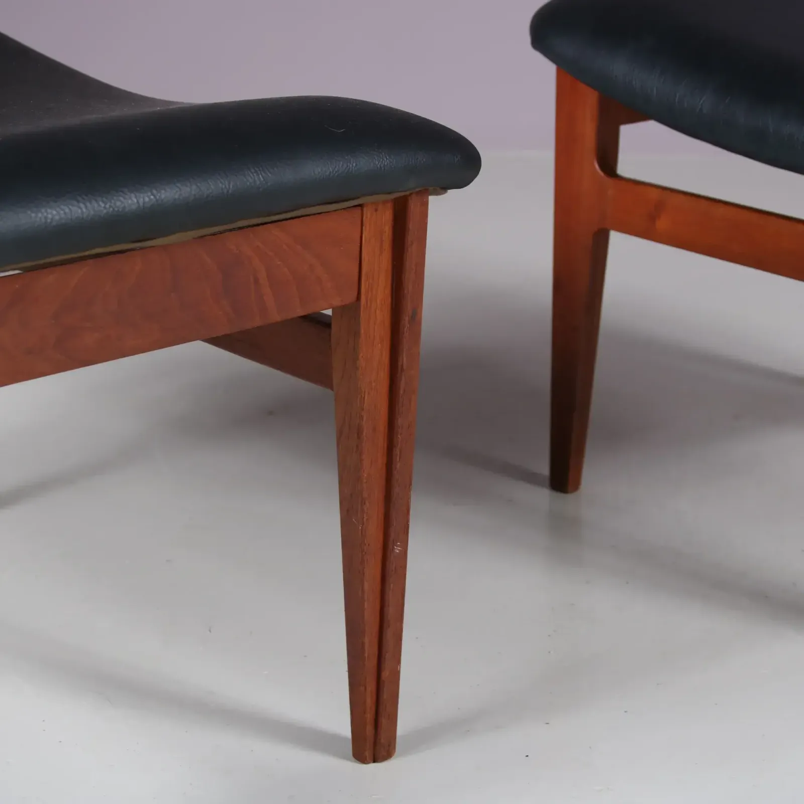 Finn Juhl Ottoman For France & Son, Denmark 1950 photo vintage