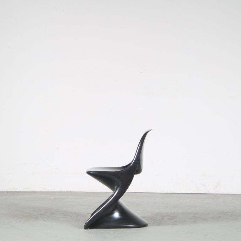 2000s Black “Casalino” Children Chair By Alexander Begge For Casala, Germany photo for sale
