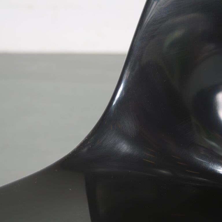 2000s Black “Casalino” Children Chair By Alexander Begge For Casala, Germany photo vintage