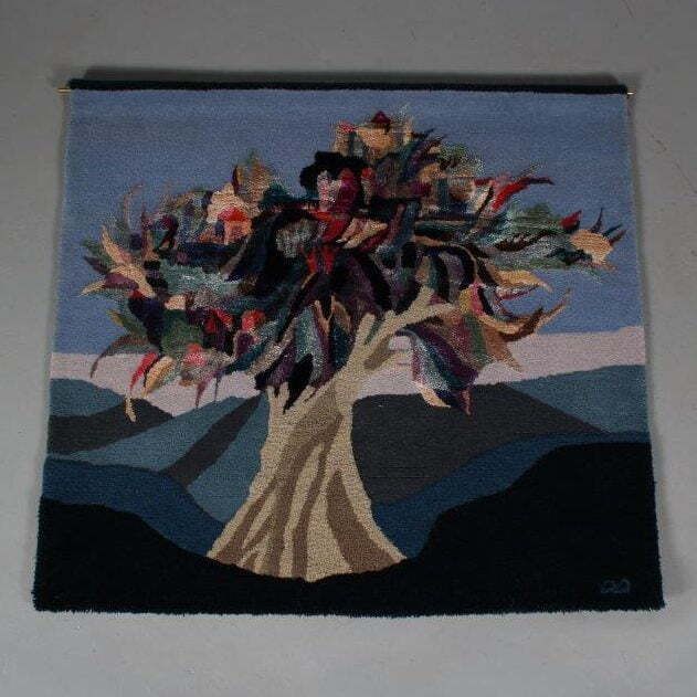 1970s “Hickory” Tapestry By Brigitte Doege For Jab, Germany photo for sale