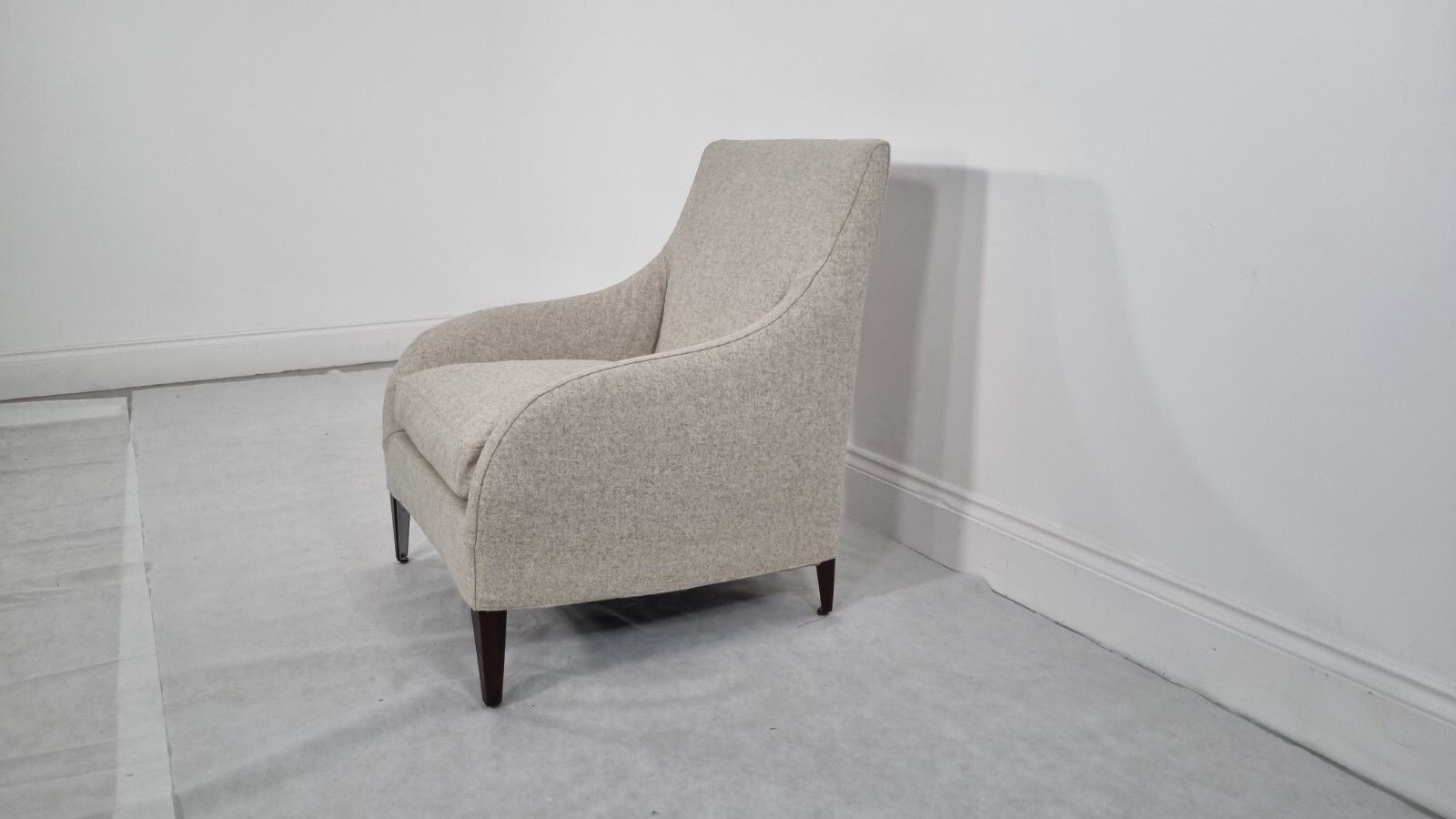 Bb Italia Florence F3 Armchair In Grey With Hint Of Honey In Excellent Condition photo 1380.0