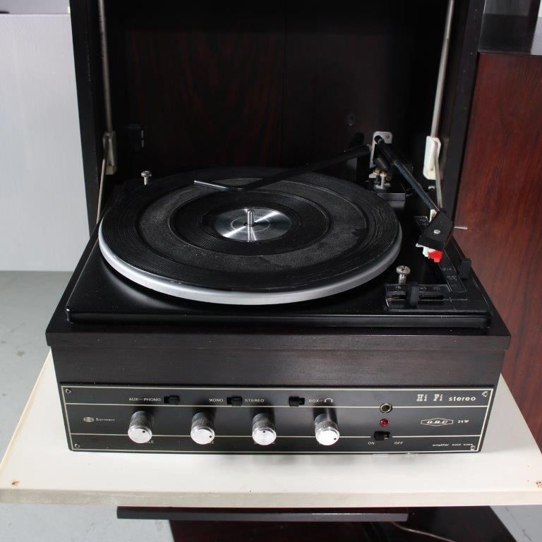Claudio Salocchi Hifi Cabinet For Sormani, Italy 1960 photo for sale