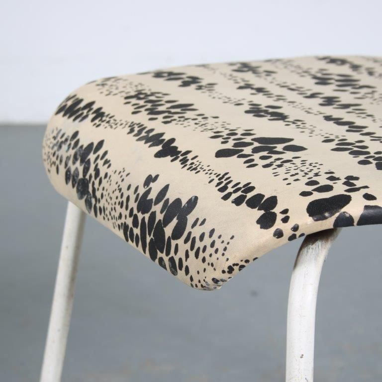 photo buy 1950s Pair Of Willy Van Der Meeren Side Chairs For Tubax, Belgium