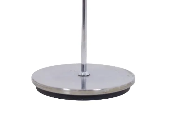 Maison Jansen. Polished And Brushed Metal Floor Lamp. 1970s. photo 1700.0