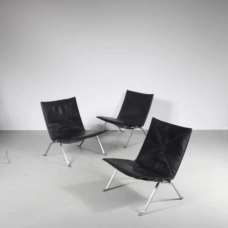 Pk22 Chairs By Poul Kjaerholm For Kold Christensen, Denmark 1960