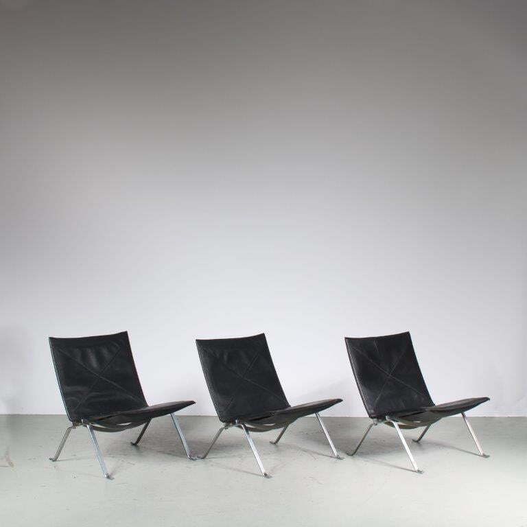 Pk22 Chairs By Poul Kjaerholm For Kold Christensen, Denmark 1960 photo buy