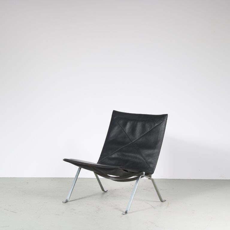 photo furniture Pk22 Chairs By Poul Kjaerholm For Kold Christensen, Denmark 1960