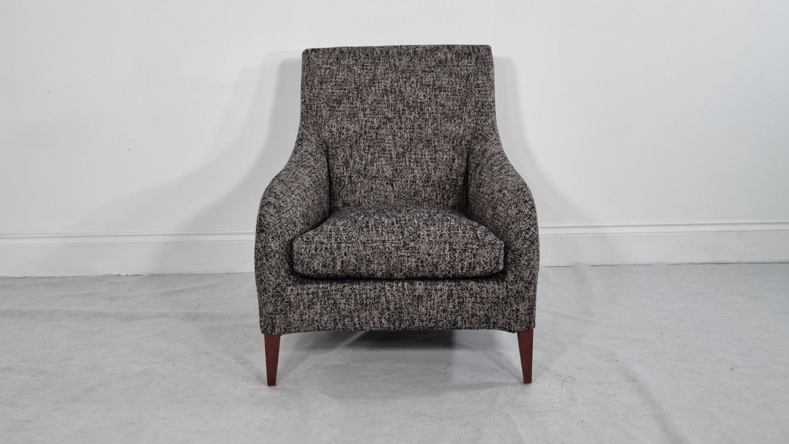 Bb Italia Florence F3 Armchair In Black And Honey Weave In Immaculate Condition