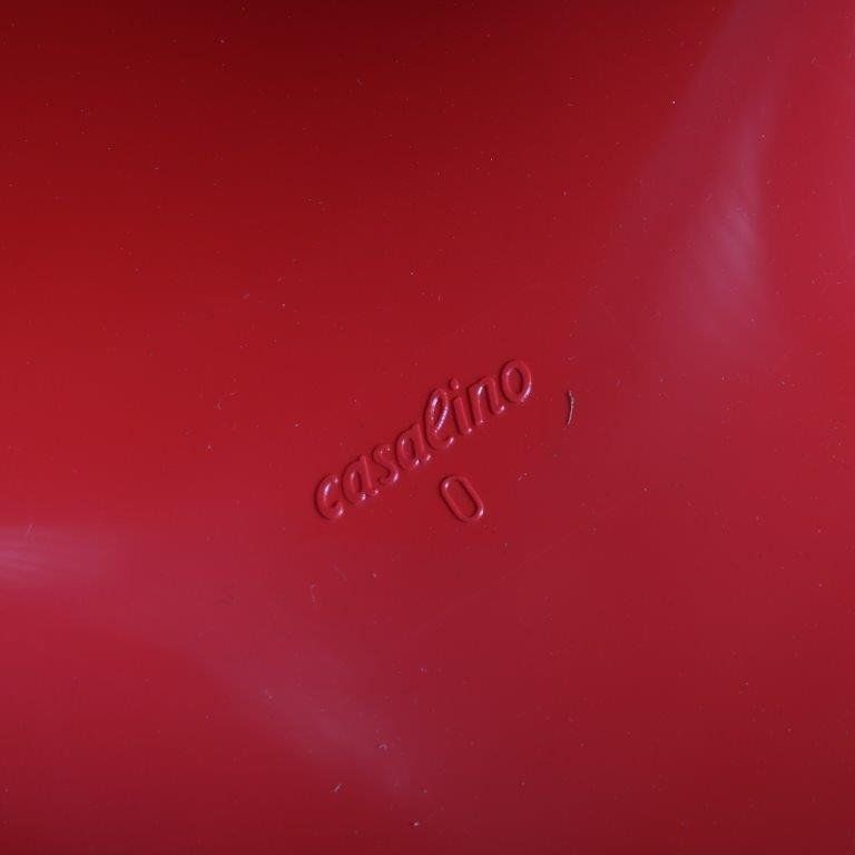 2000s Red “Casalino” Children Chair By Alexander Begge For Casala, Germany photo vintage