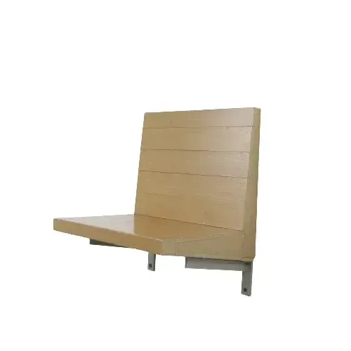 Rare Dom Hans Van Der Laan Wall Mounted Seat, Netherlands 1970