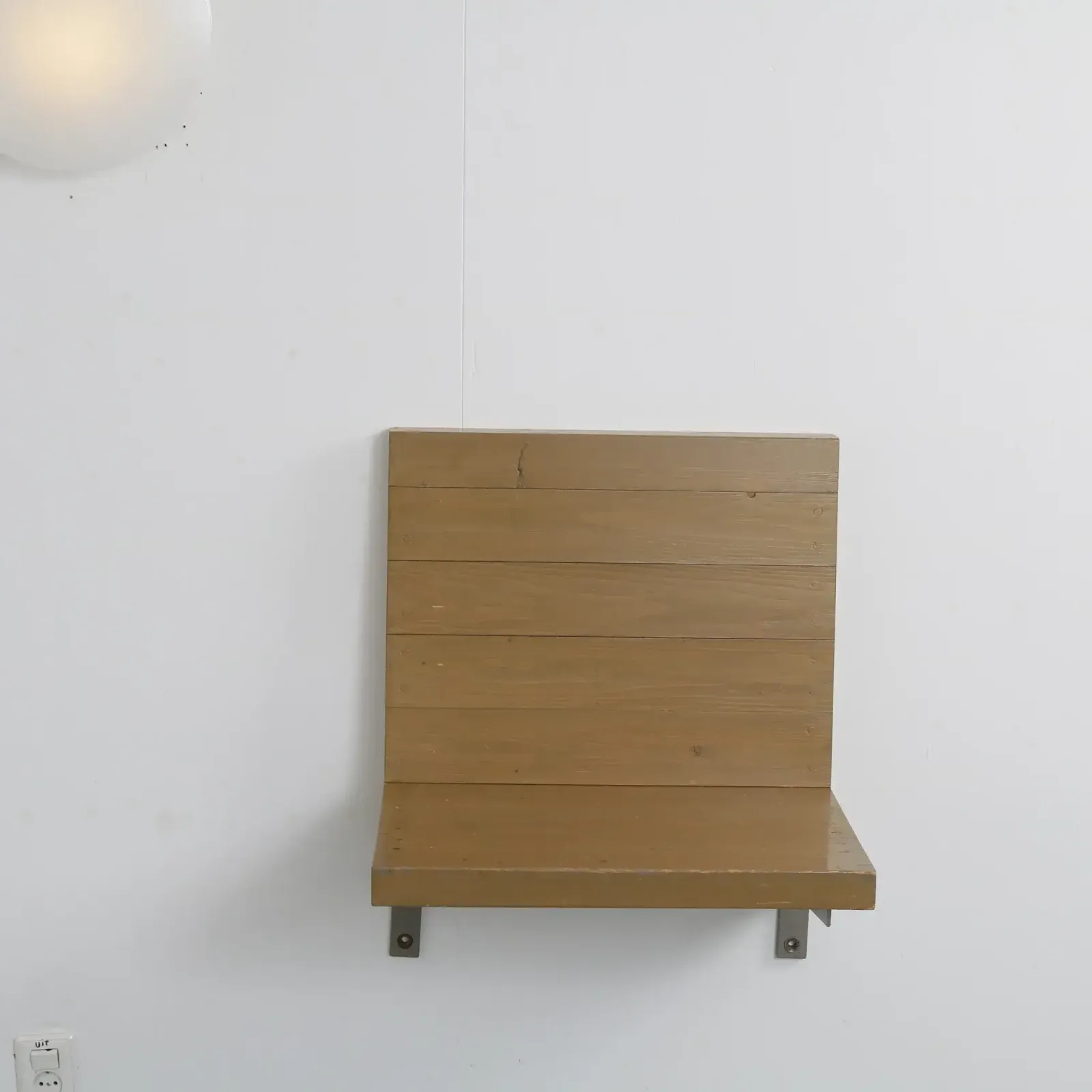 Rare Dom Hans Van Der Laan Wall Mounted Seat, Netherlands 1970 photo 2438.0