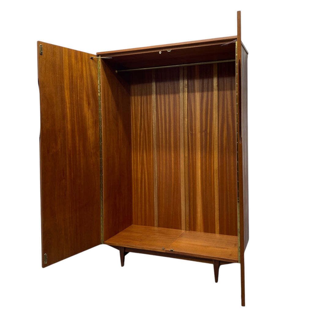 Wardrobe Double Danish Drylund Midcentury photo vintage