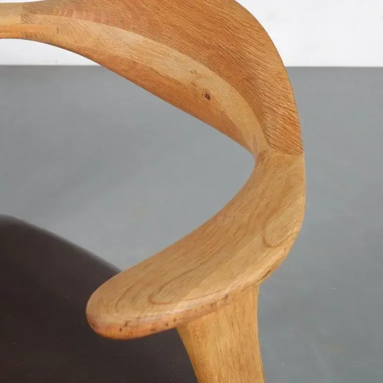 Dining / Side Chair By Erik Kirkegaard For Hong Stolefabrik, Denmark 1950 photo vinterior