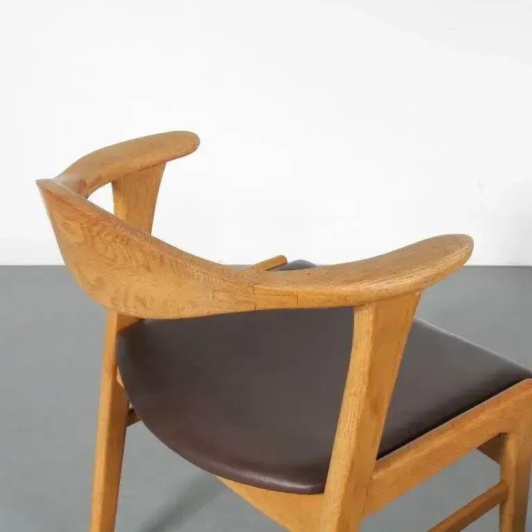 photo buy Dining / Side Chair By Erik Kirkegaard For Hong Stolefabrik, Denmark 1950
