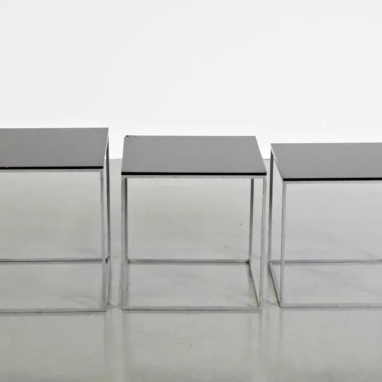 Poul Kjaerholm Pk71 Nesting Tables For E. Kold Christensen, Denmark 1960 photo 1560.0