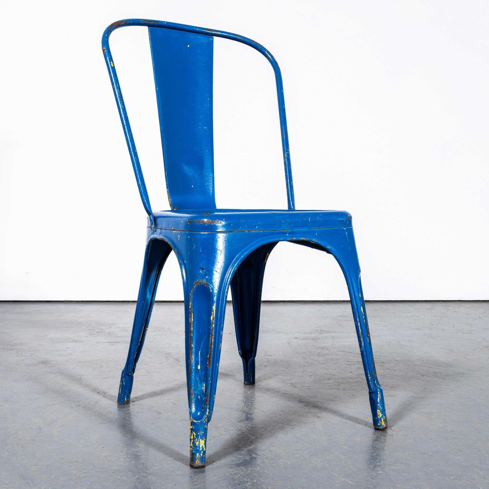 photo buy 1950's Original Tolix Model A Dining Outdoor Chairs