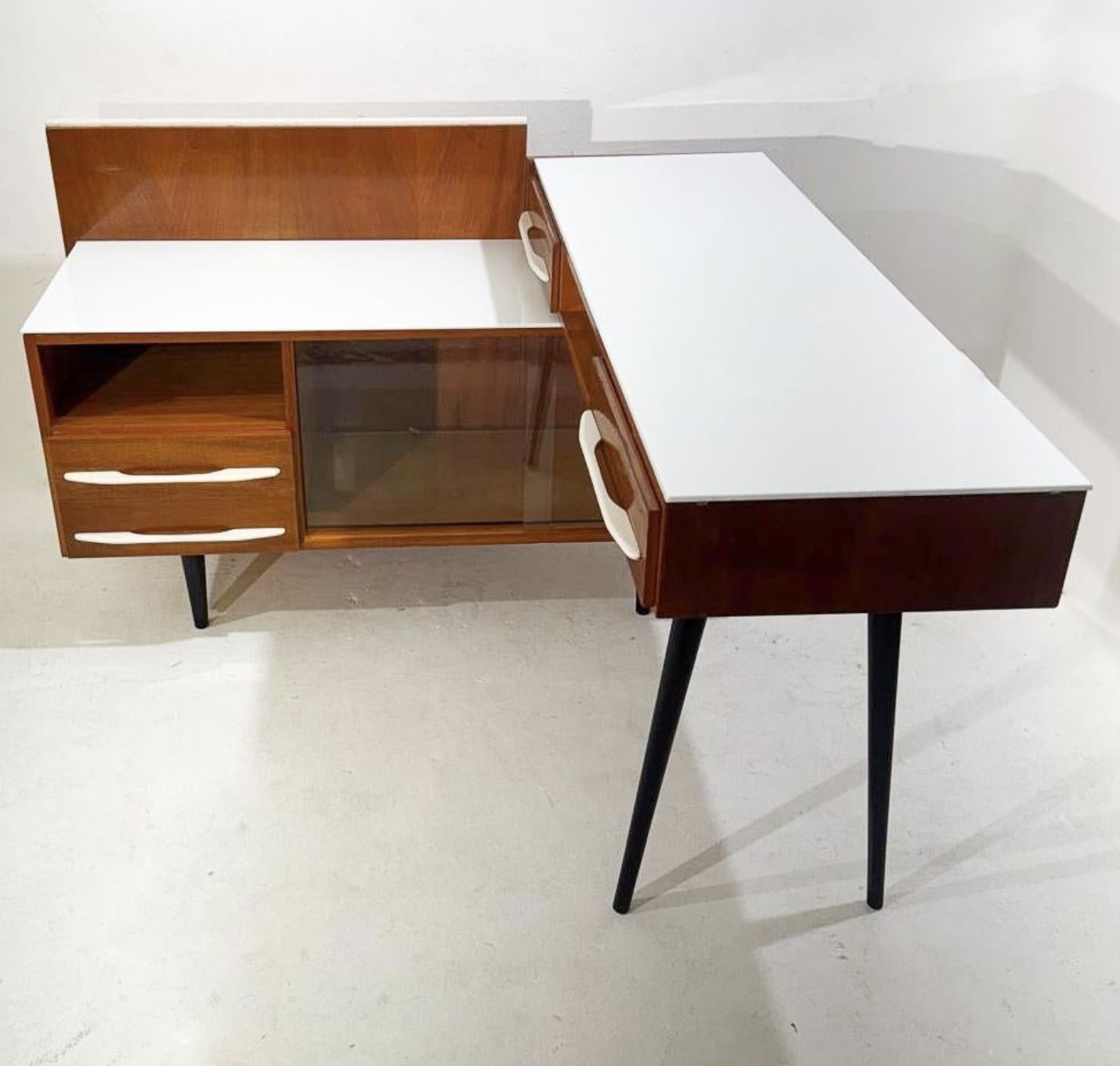 Mid Century Modern Desk For Up Zavody, Czech Republic, 1960s photo vinterior