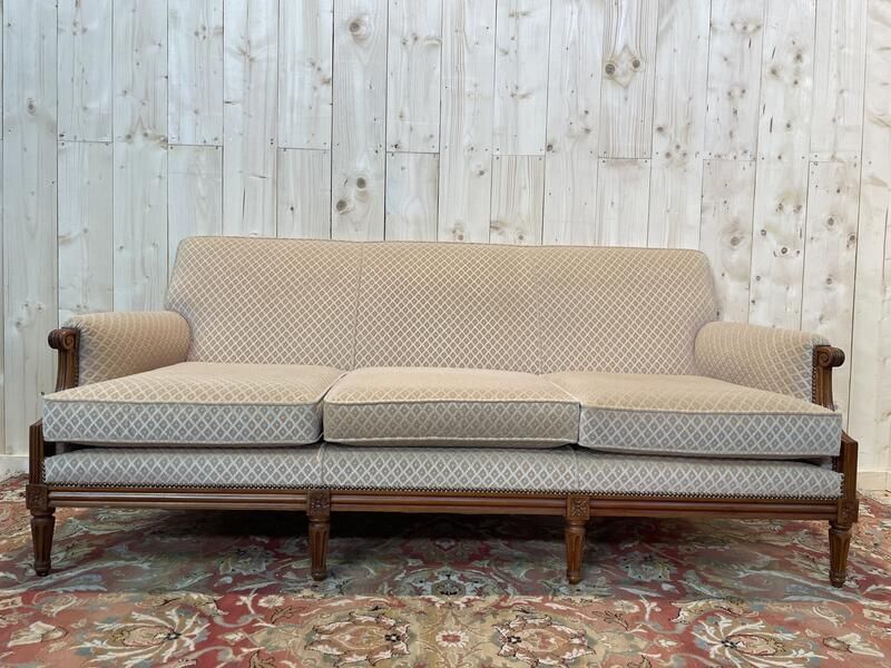 Salon Louis XVI Canapé Et Paire De Bergères photo furniture