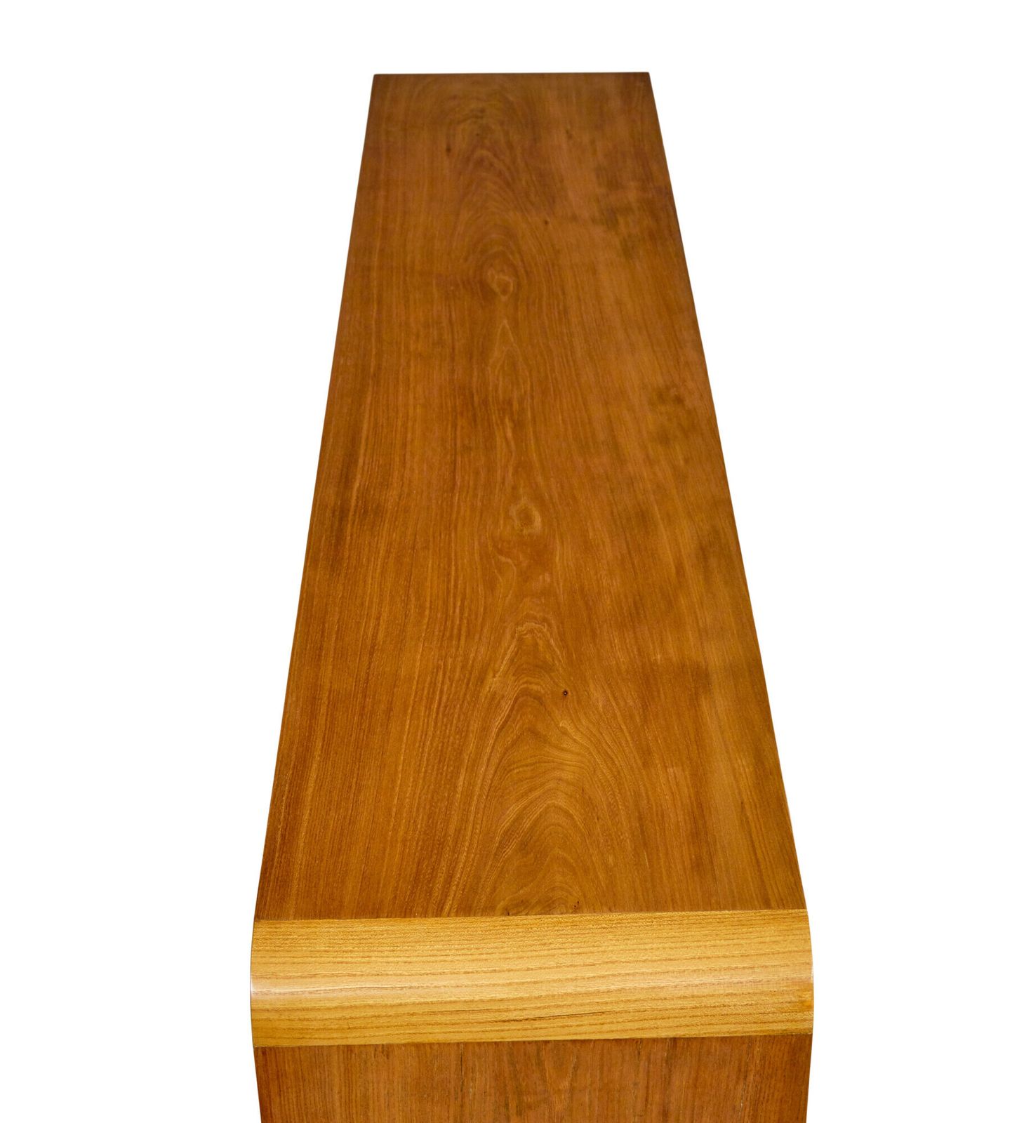 Swedish Mid Century Burr Elm Low Open Bookcase photo buy