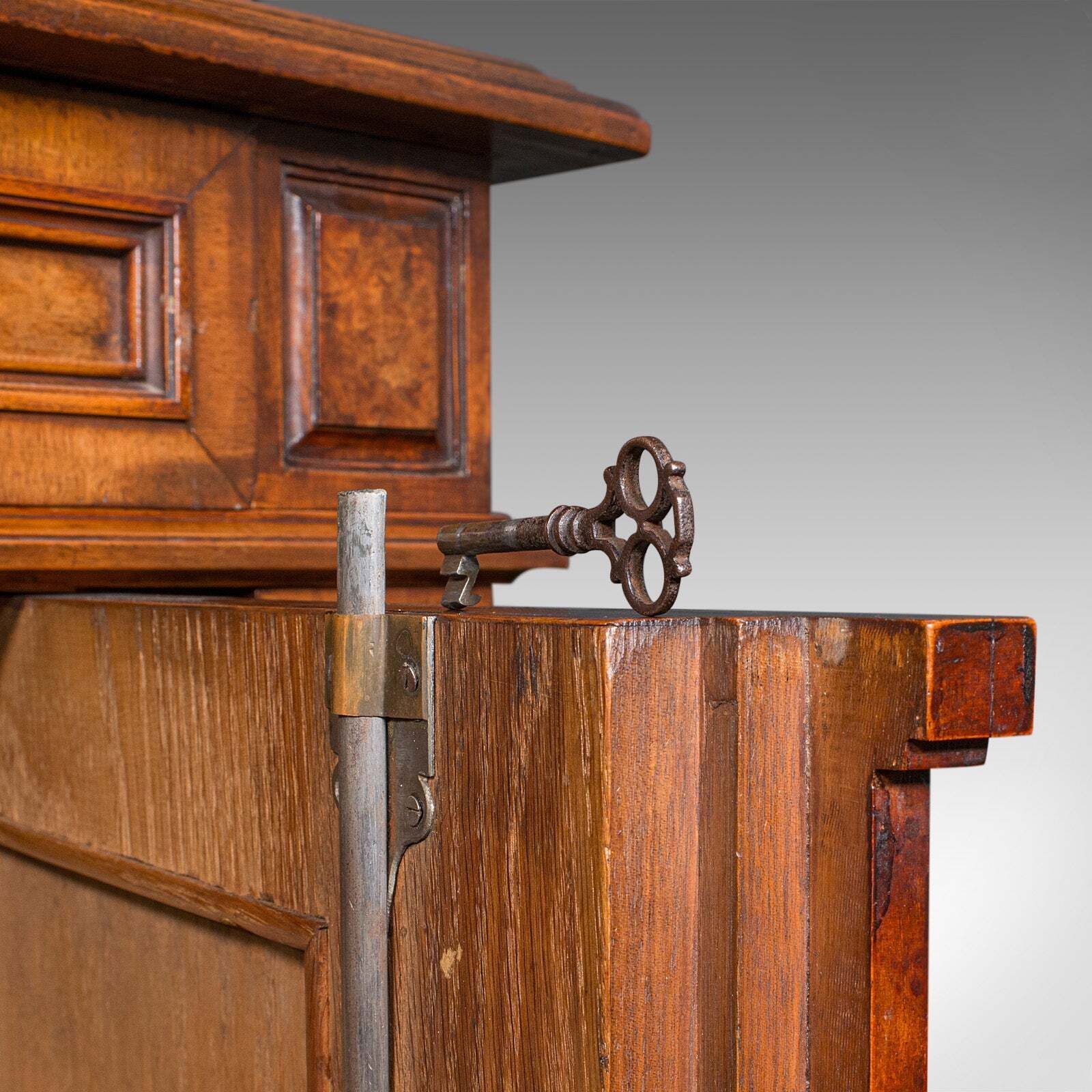 4250.0 Antique Drawing Room Cabinet, French, Walnut, Buffet, Neoclassical, Victorian photo
