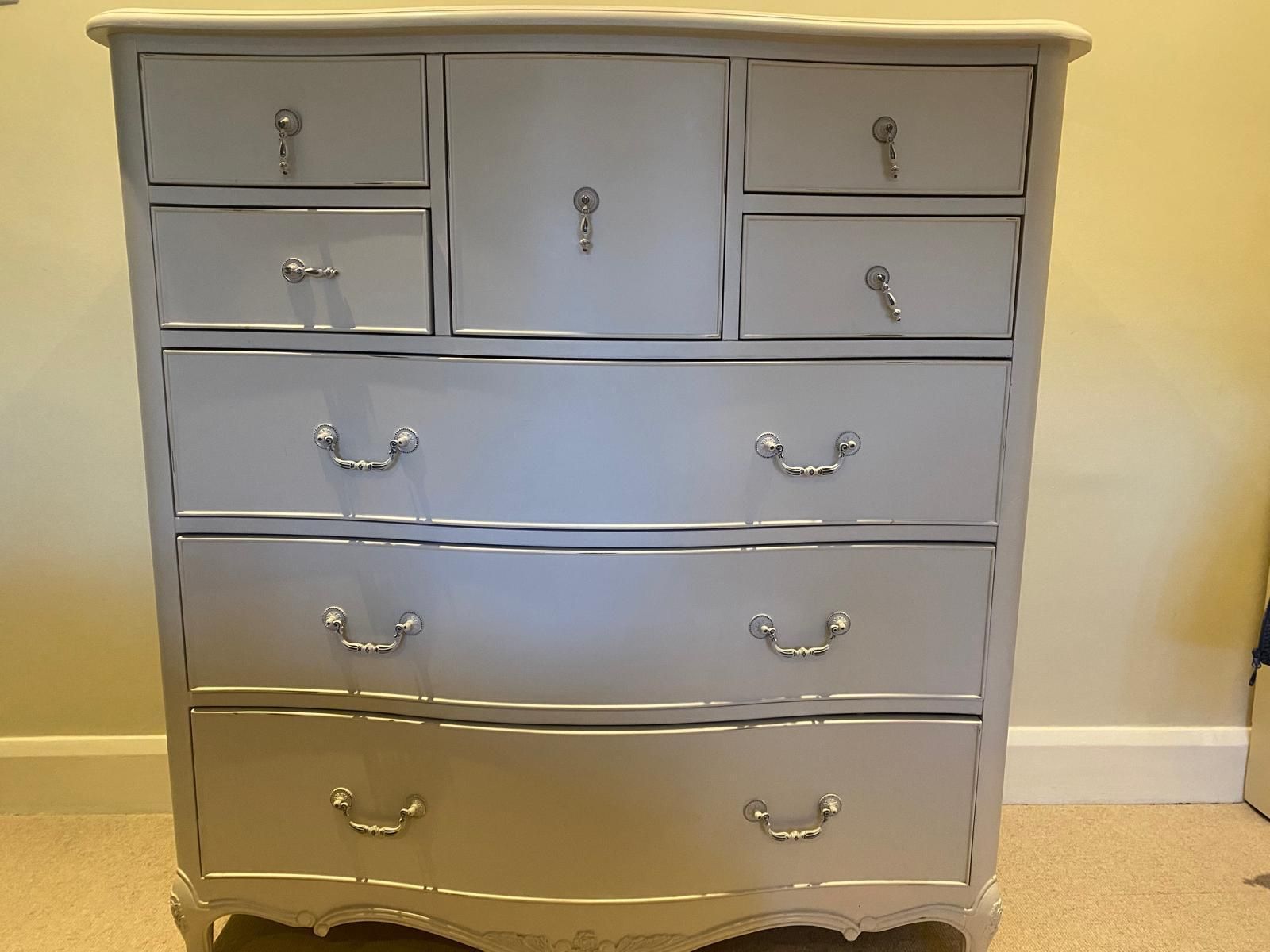 Chest Of Drawers: 8 Drawer, John Lewis Rose Mist photo for sale