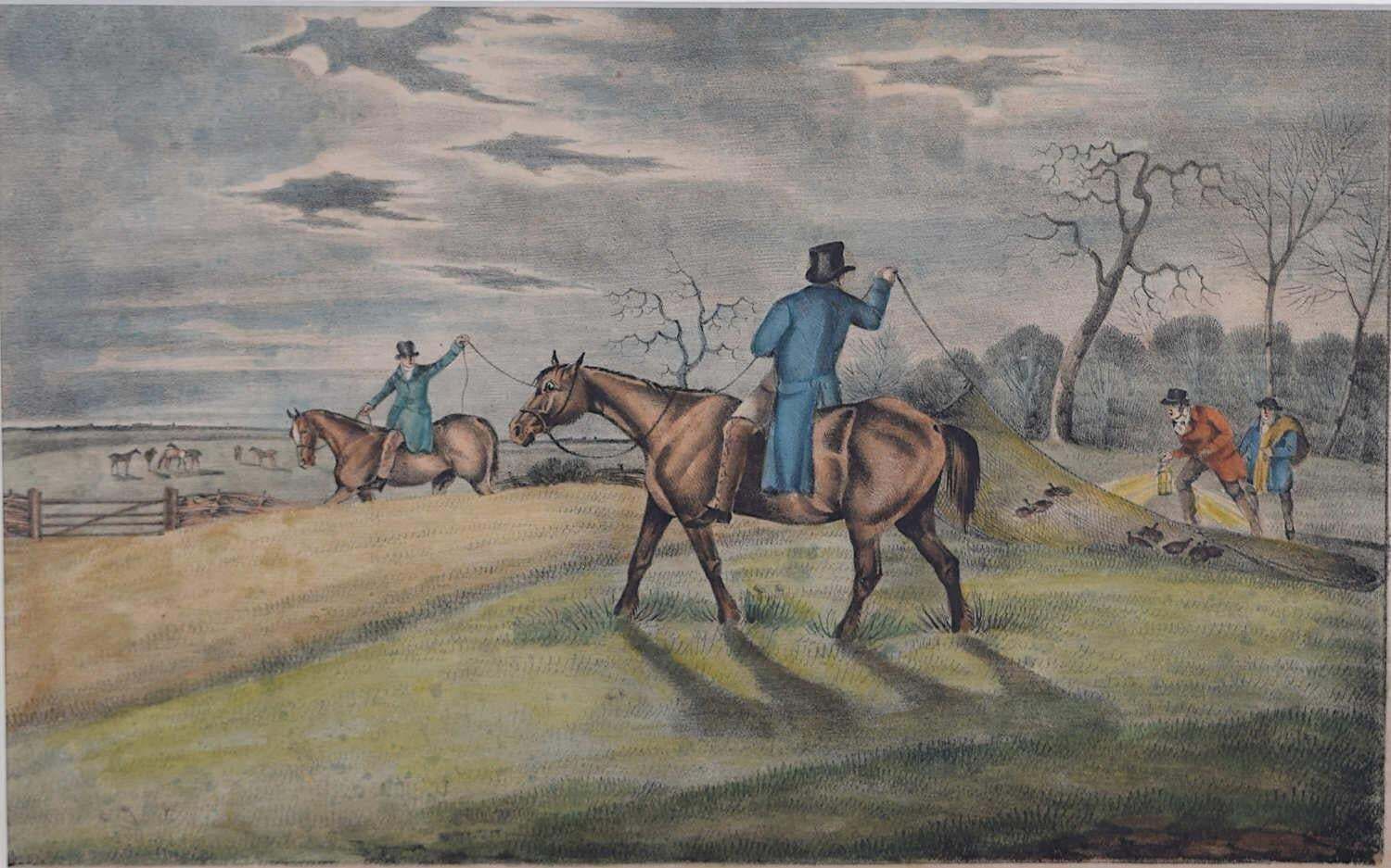 Delineations Of British Field Sports, Lithograph Series By Samuel Alken1822 photo Art