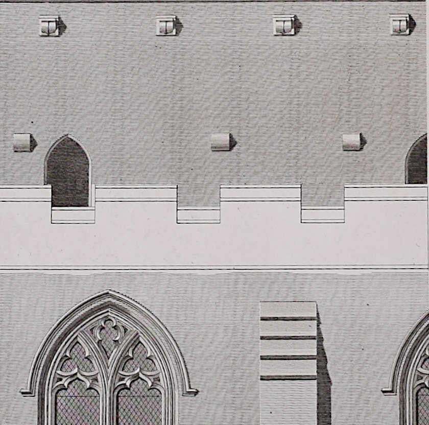 The Abbey Church Of St Albans, Engraving By James Basire 1810 photo for sale