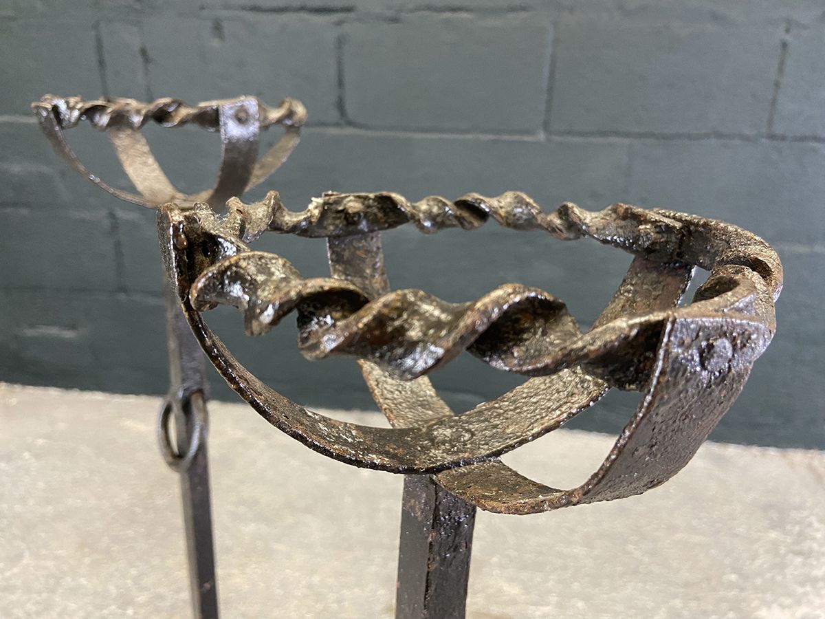 photo for sale French Fire Dogs Or Andirons