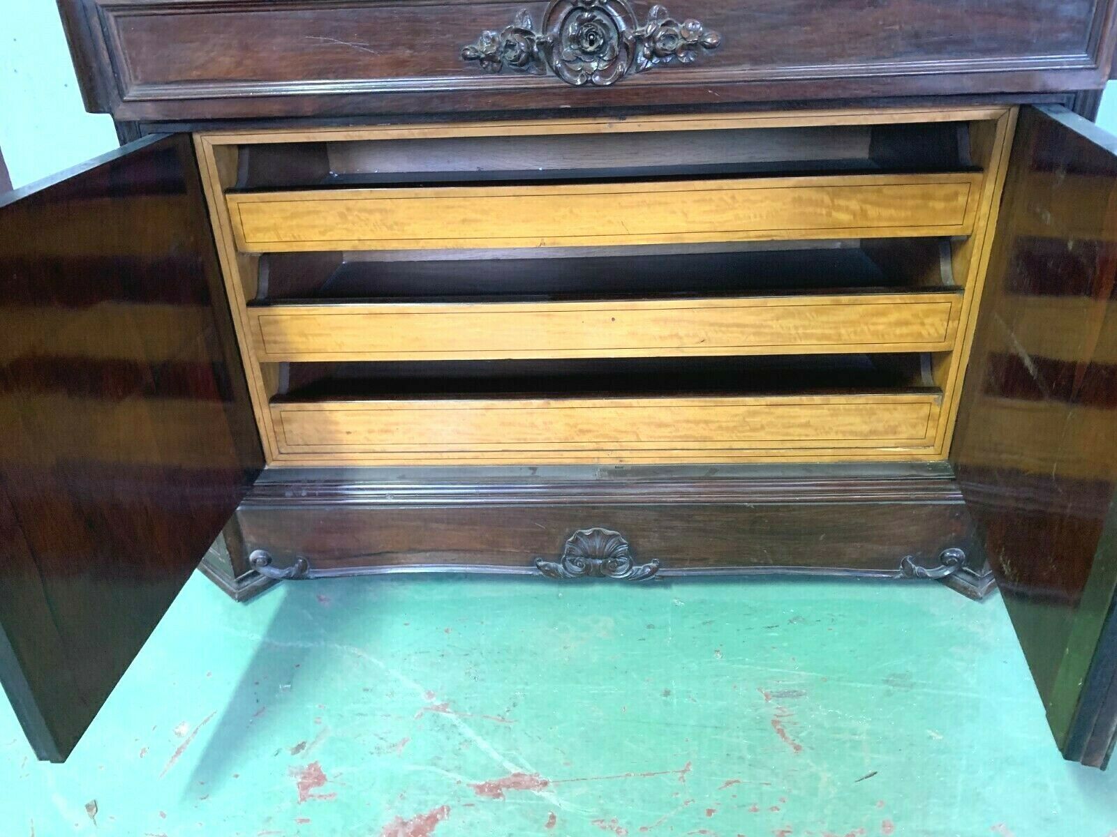Buffet Chest Of Drawers Secretary In Rosewood Chest Of Drawers Napoleon III photo vinterior