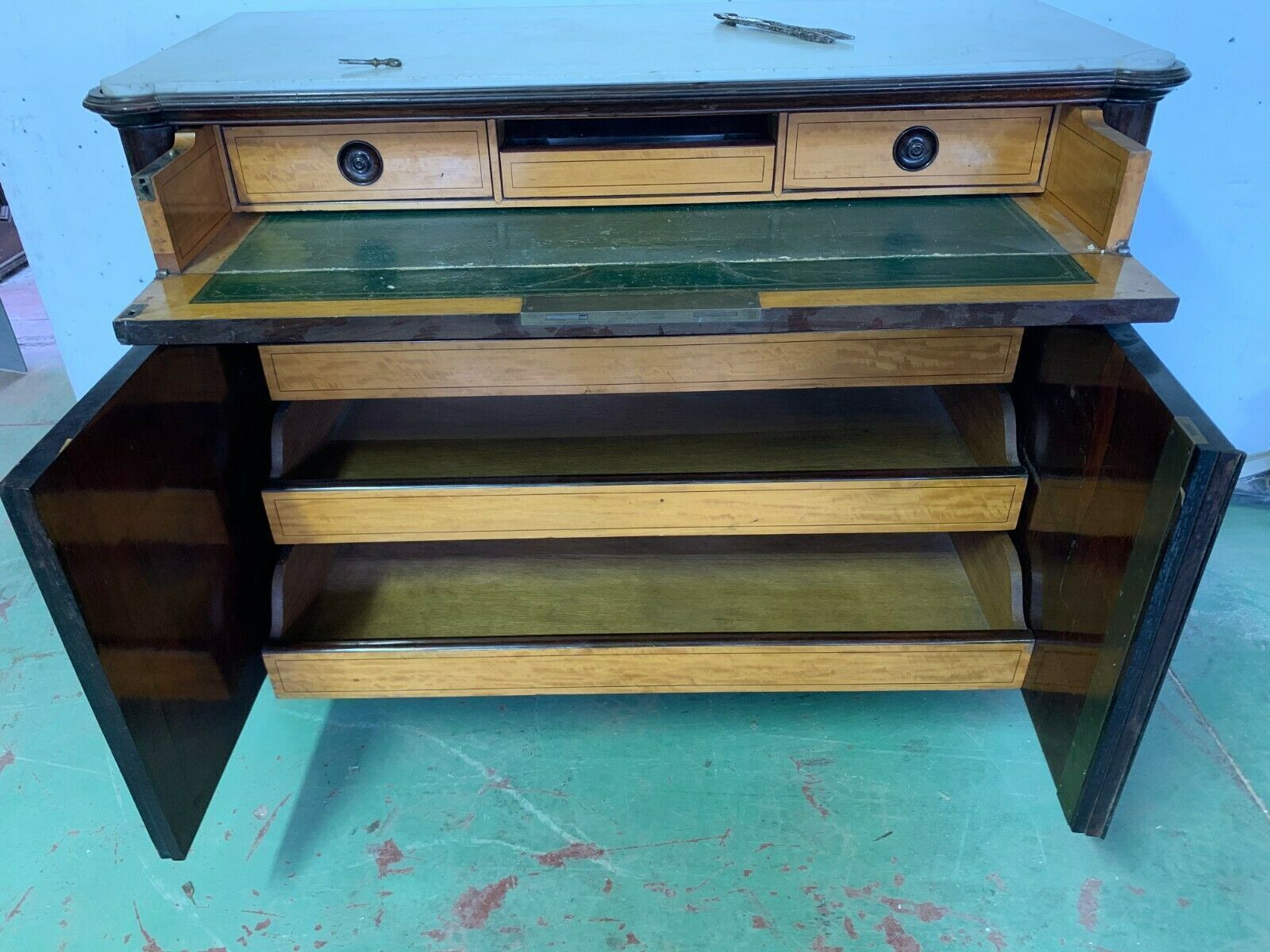 Buffet Chest Of Drawers Secretary In Rosewood Chest Of Drawers Napoleon III photo buy